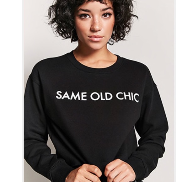 Tops - Cropped sweatshirt